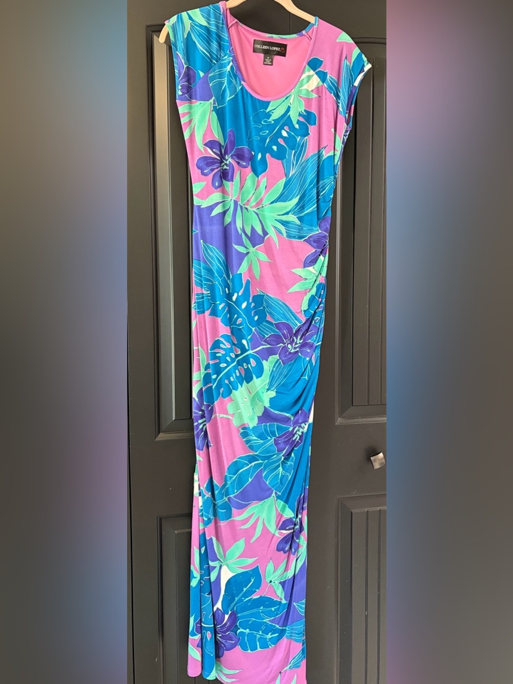 Colleen Lopez Ruched Maxi